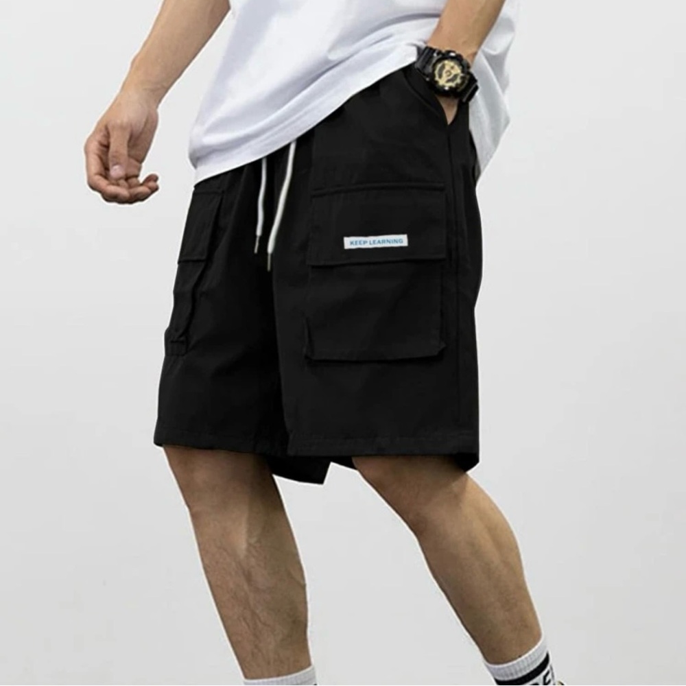 SHEIN Black Bermuda Shorts